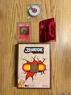 RARE Wheel of Doom Trading Card Set, Ryan Trahan Joyride Mystery Box (No Candy)